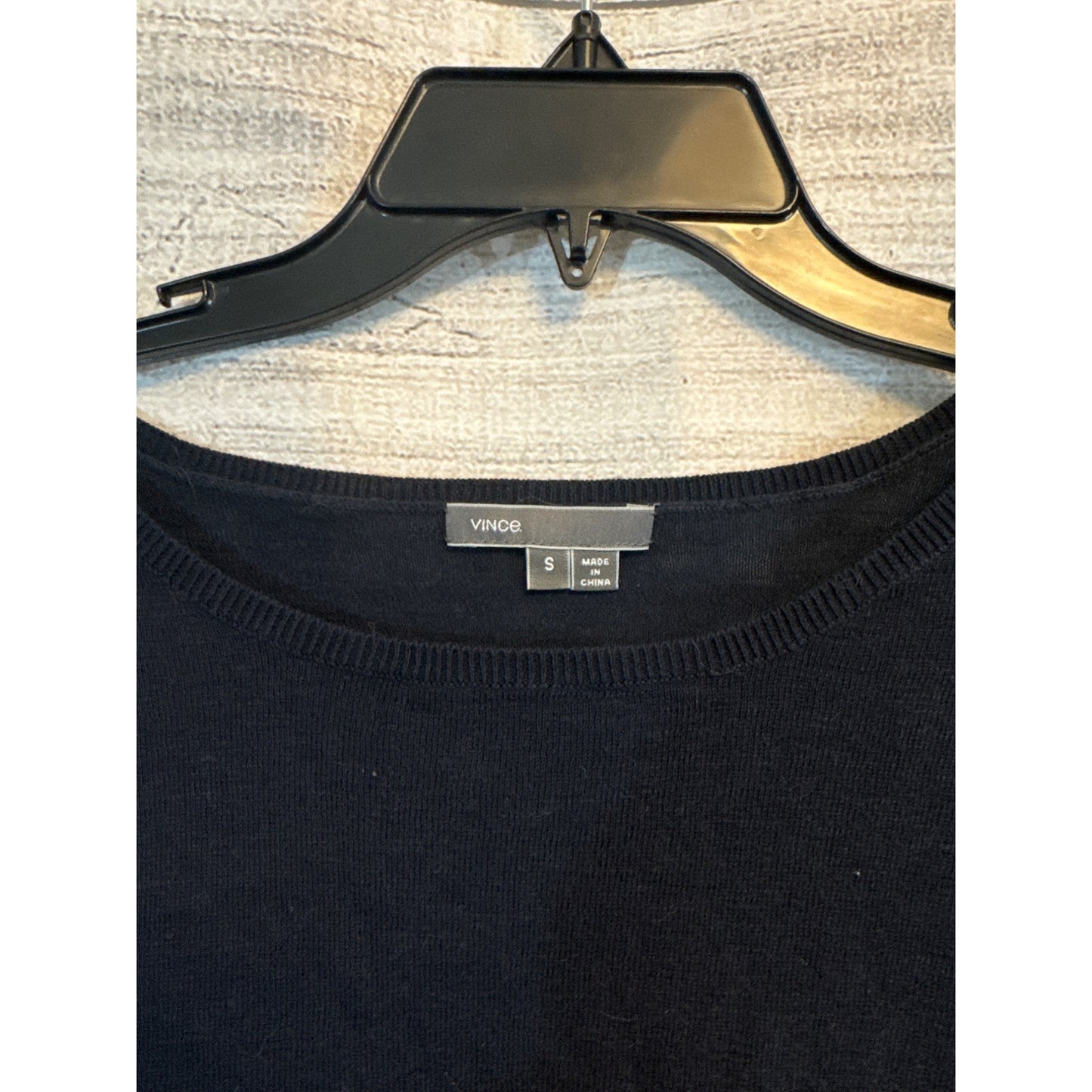 Vince Colorblock Long Sleeve Sweater Size S