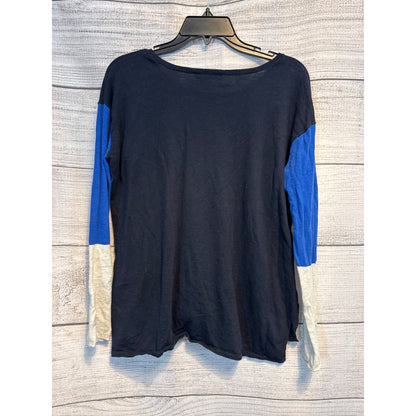 Vince Colorblock Long Sleeve Sweater Size S