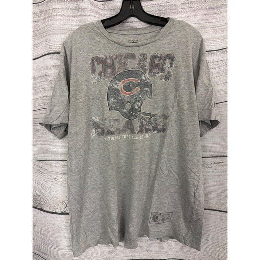 Mens Vintage Gridiron Classic Reebok Chicago Bears NFL T-Shirt Size XL