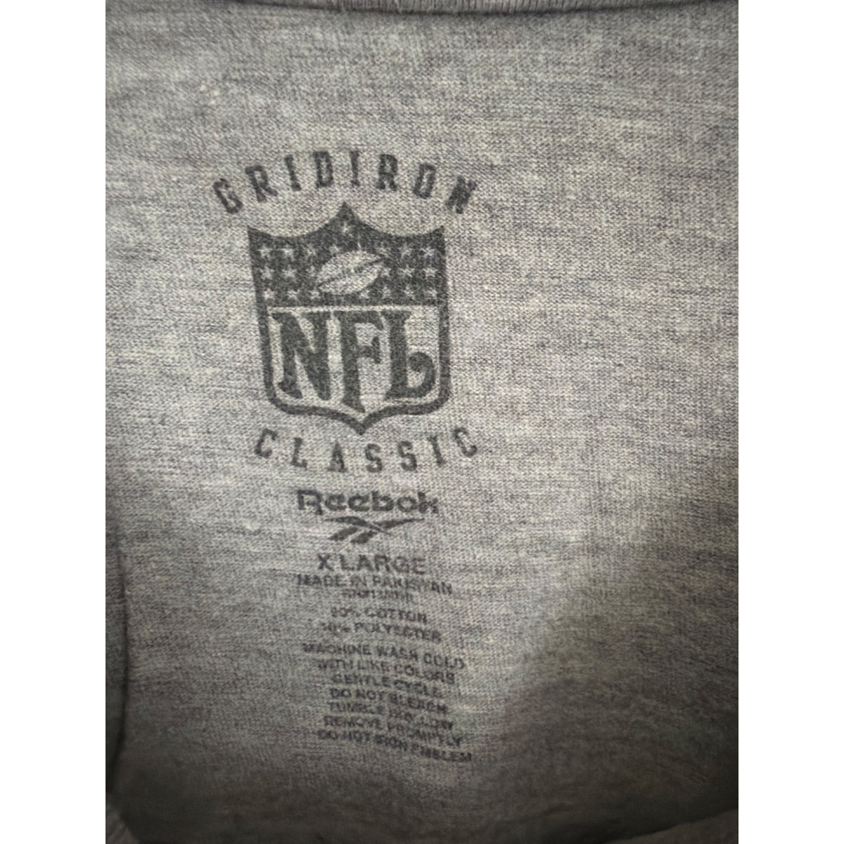 Mens Vintage Gridiron Classic Reebok Chicago Bears NFL T-Shirt Size XL