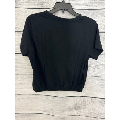 RD Style Black Crop Top