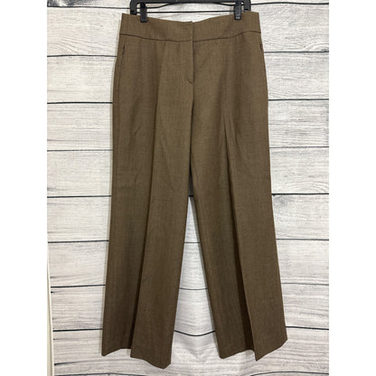 Akris Punto Wool Brown Pants Size 10
