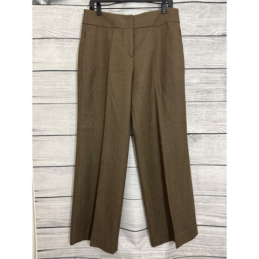 Akris Punto Wool Brown Pants Size 10