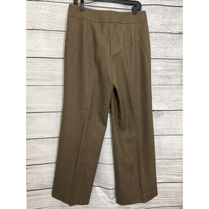 Akris Punto Wool Brown Pants Size 10
