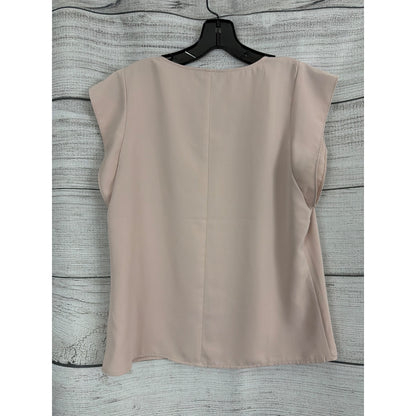 Express Blush Pink Flutter Sleeve Blouse Size S
