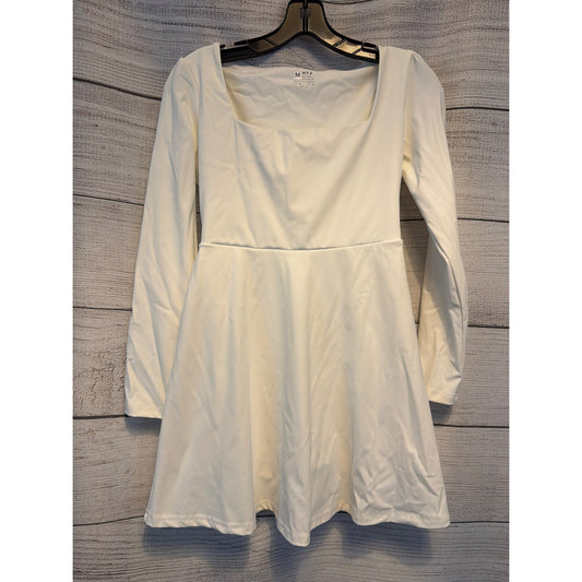 HYZ Long-Sleeved Athletic Mini Dress with Shorts Size M