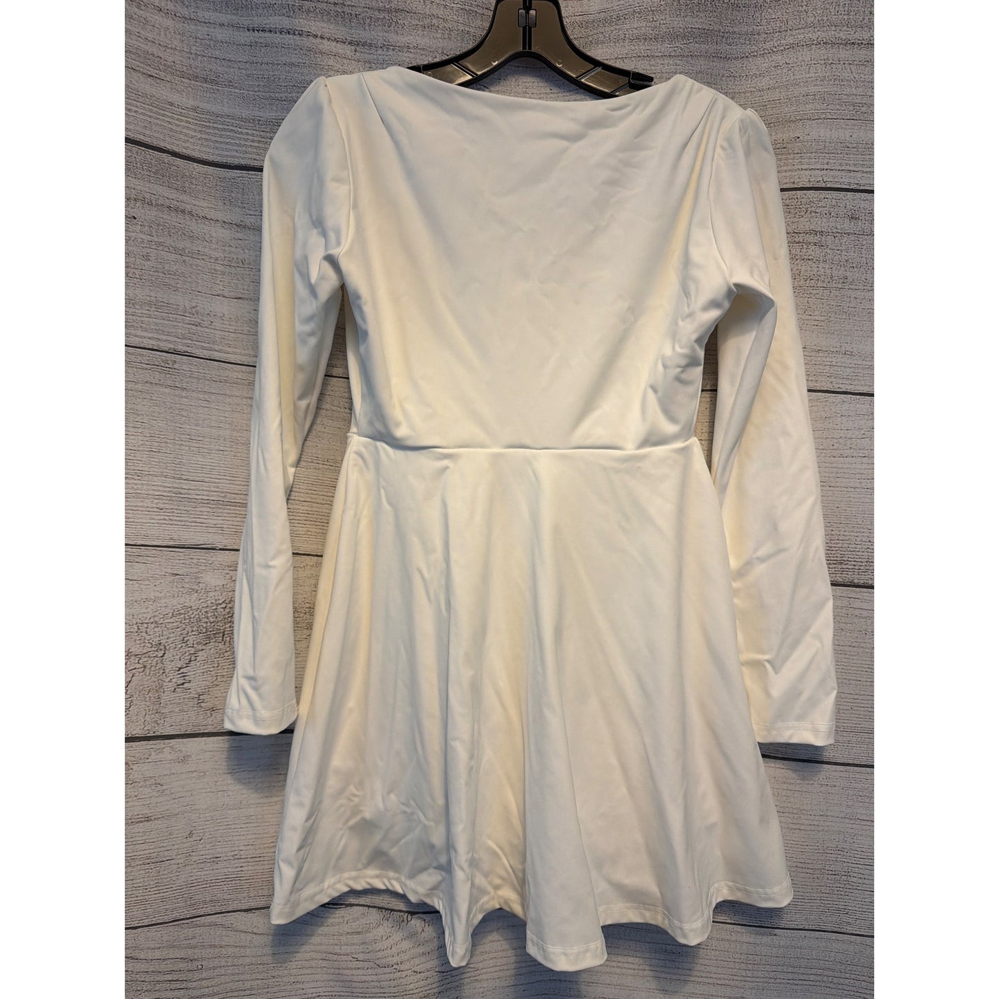HYZ Long-Sleeved Athletic Mini Dress with Shorts Size M