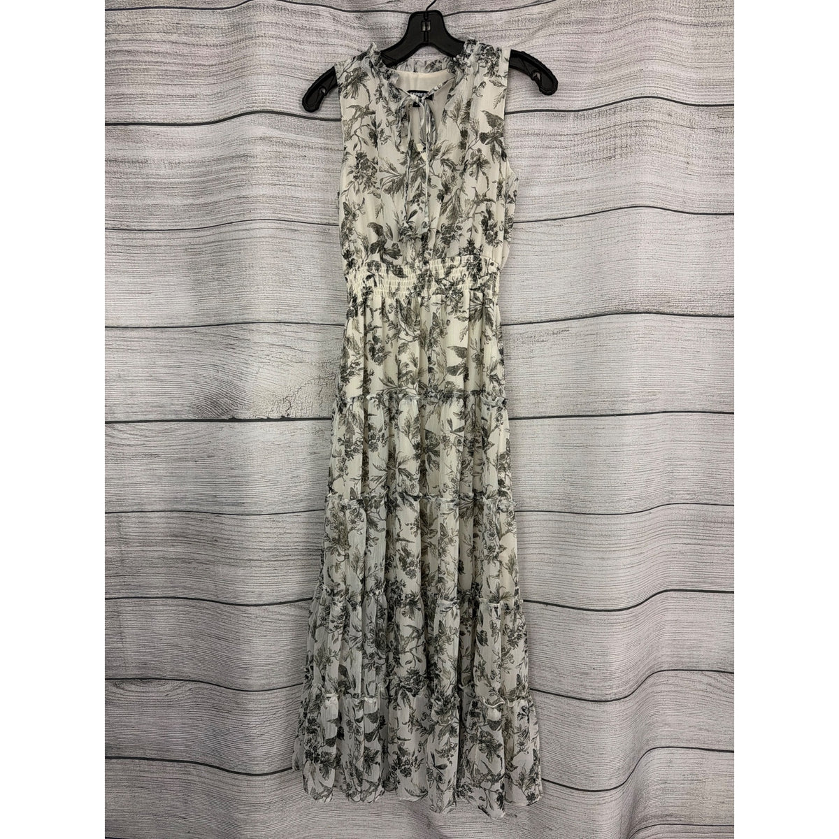 NWT Express Floral Sleeveless Maxi Dress Size XS