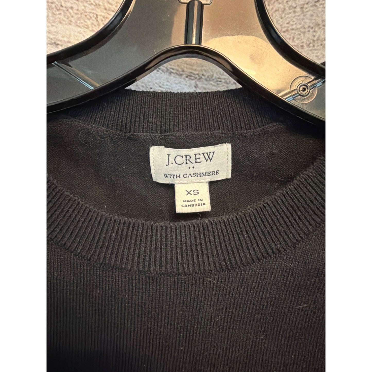 J.Crew Cashmere Blend Short Sleeve Sweater Size XS