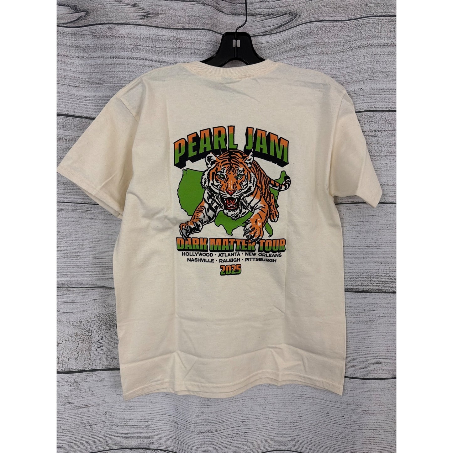 Kids Pearl Jam 2023 Dark Matter Tour T-Shirt Size L