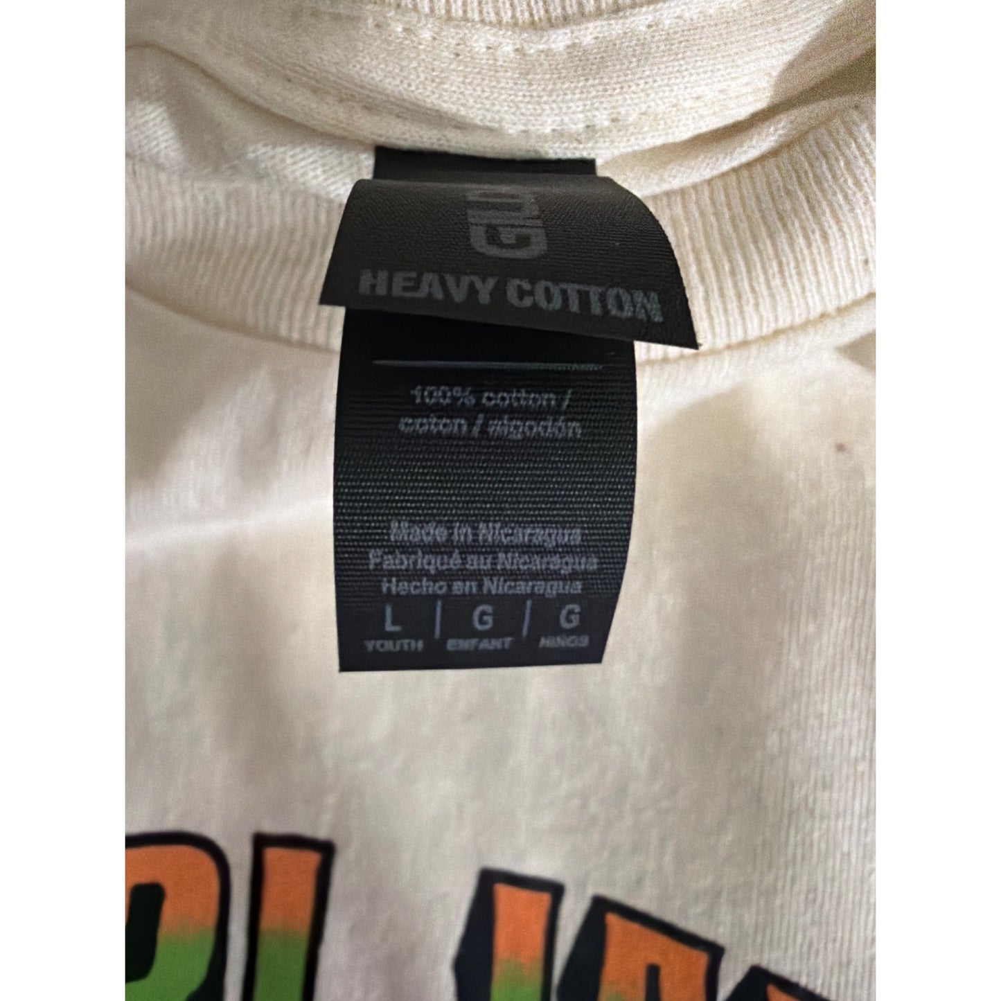 Kids Pearl Jam 2023 Dark Matter Tour T-Shirt Size L