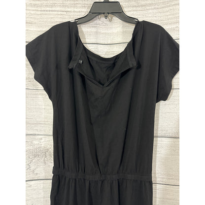 Women's Short Sleeve Long Pants Romper Size L