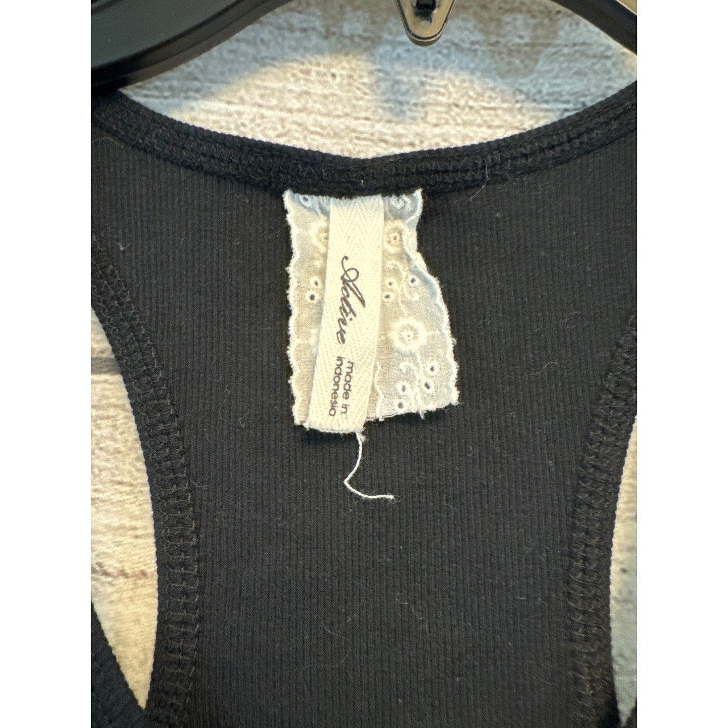 Bundle of 2 Active Black Ribbed Racerback Tank Tops
