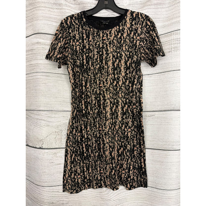 Theory Cherry IPAv Artsy T-Shirt Stretch Dress Size P