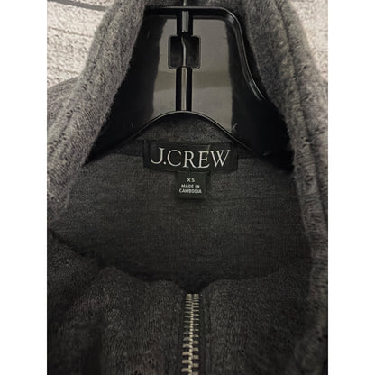 J. Crew Terry Half-Zip Sweatshirt Size XS