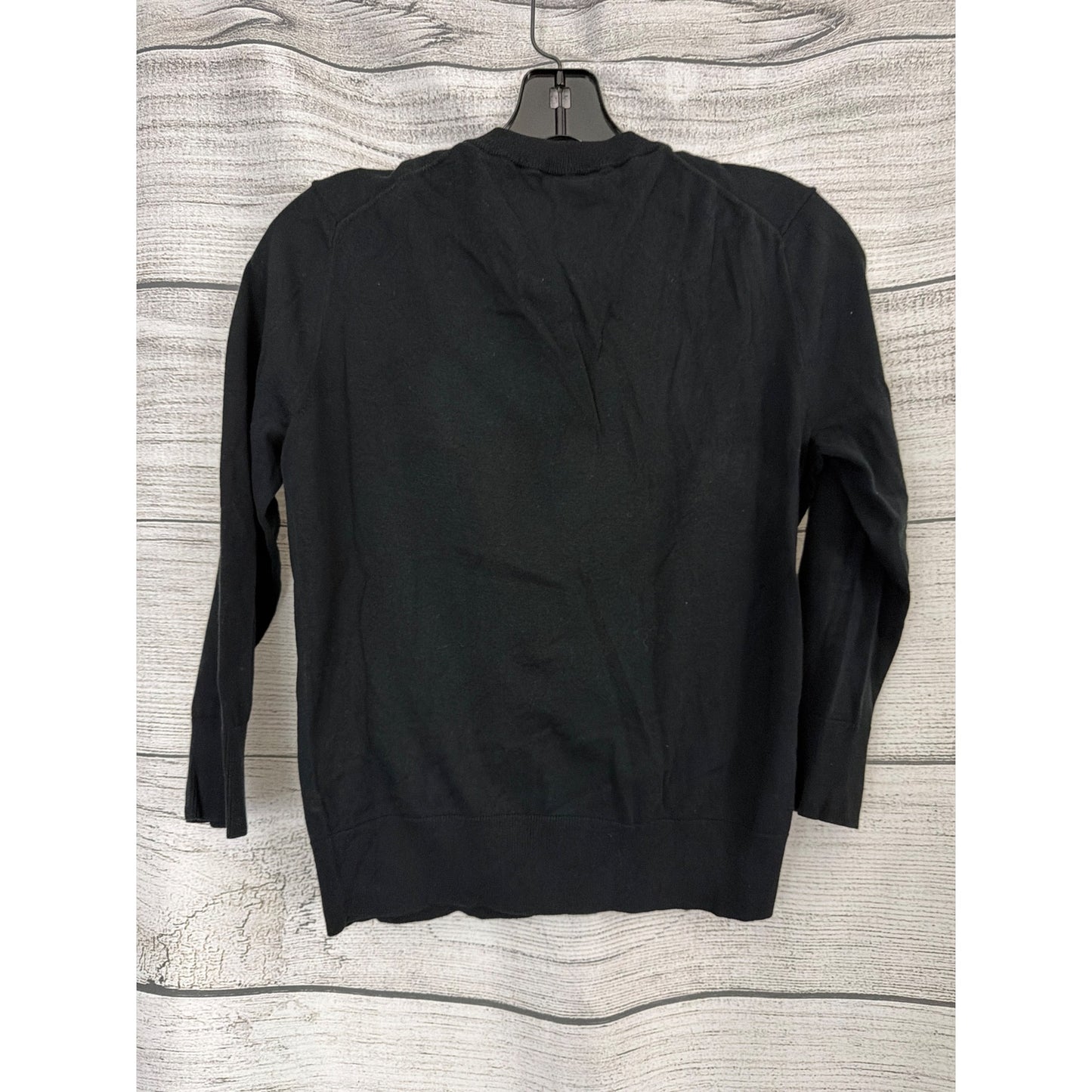 J.Crew Black Button-Up Cardigan Sweater Size S