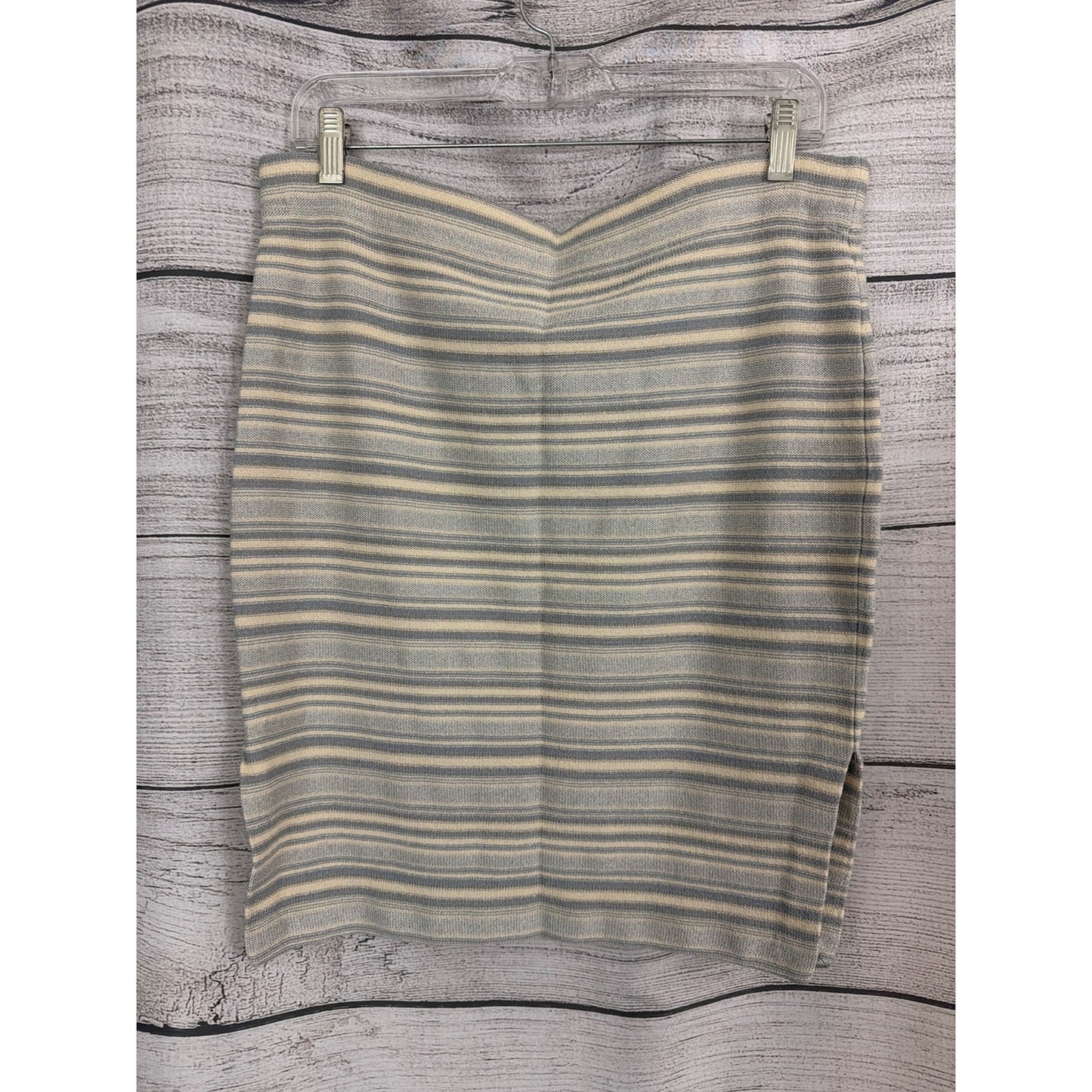St. John Collection By Marie Gray Vintage Striped Knit Pencil Skirt Size 4