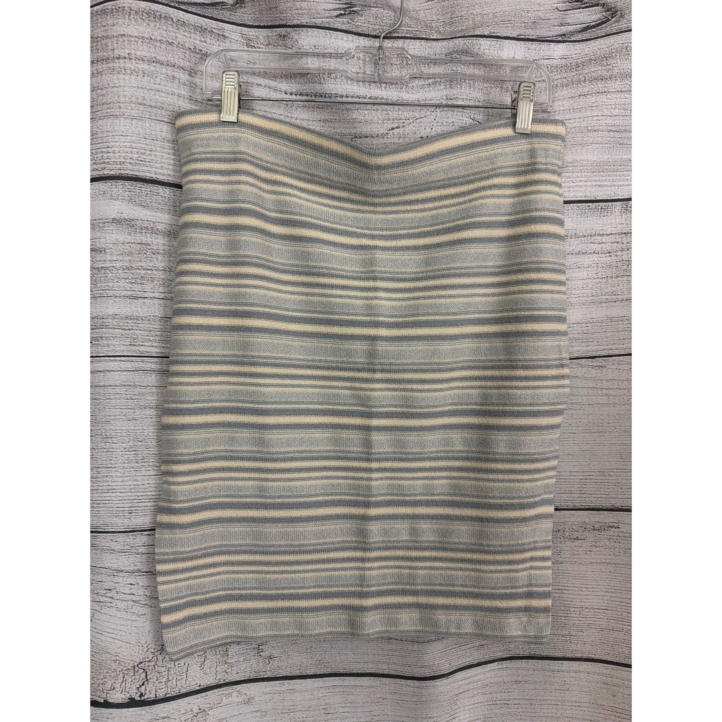 St. John Collection By Marie Gray Vintage Striped Knit Pencil Skirt Size 4