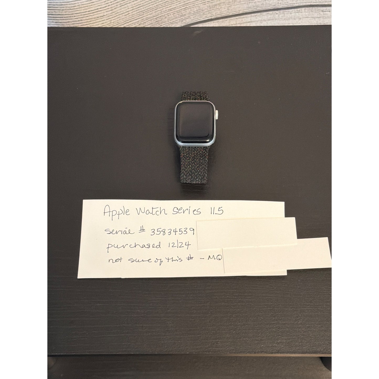Apple Watch Series 11.5 Woven Band Smartwatch