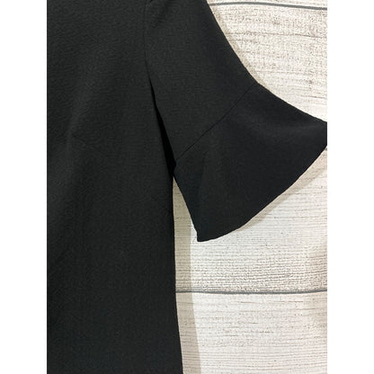 Ann Taylor Loft flutter sleeve shift dress