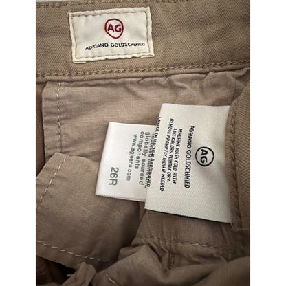 Adriano Goldschmied AG Slim Fit Khaki Pants Size 26R