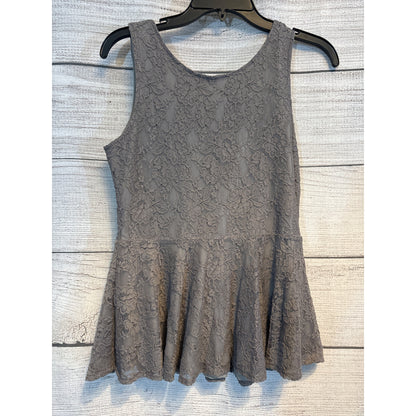 Lovers + Friends Lace Peplum Tank Top Size M