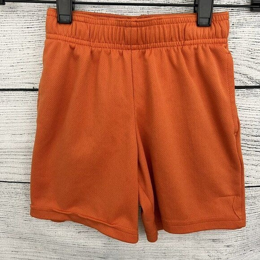 Orange Gym Shorts