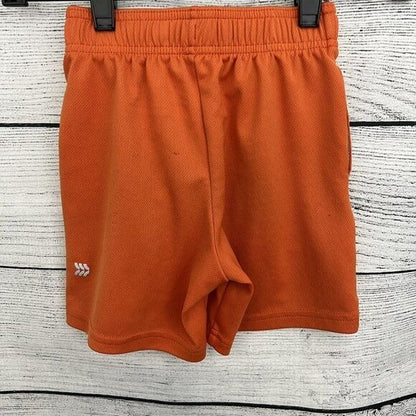 Orange Gym Shorts