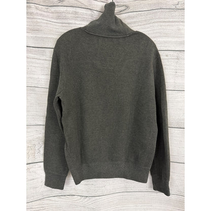 Mens Polo By Ralph Lauren Green Funnel Neck Sweater Size M