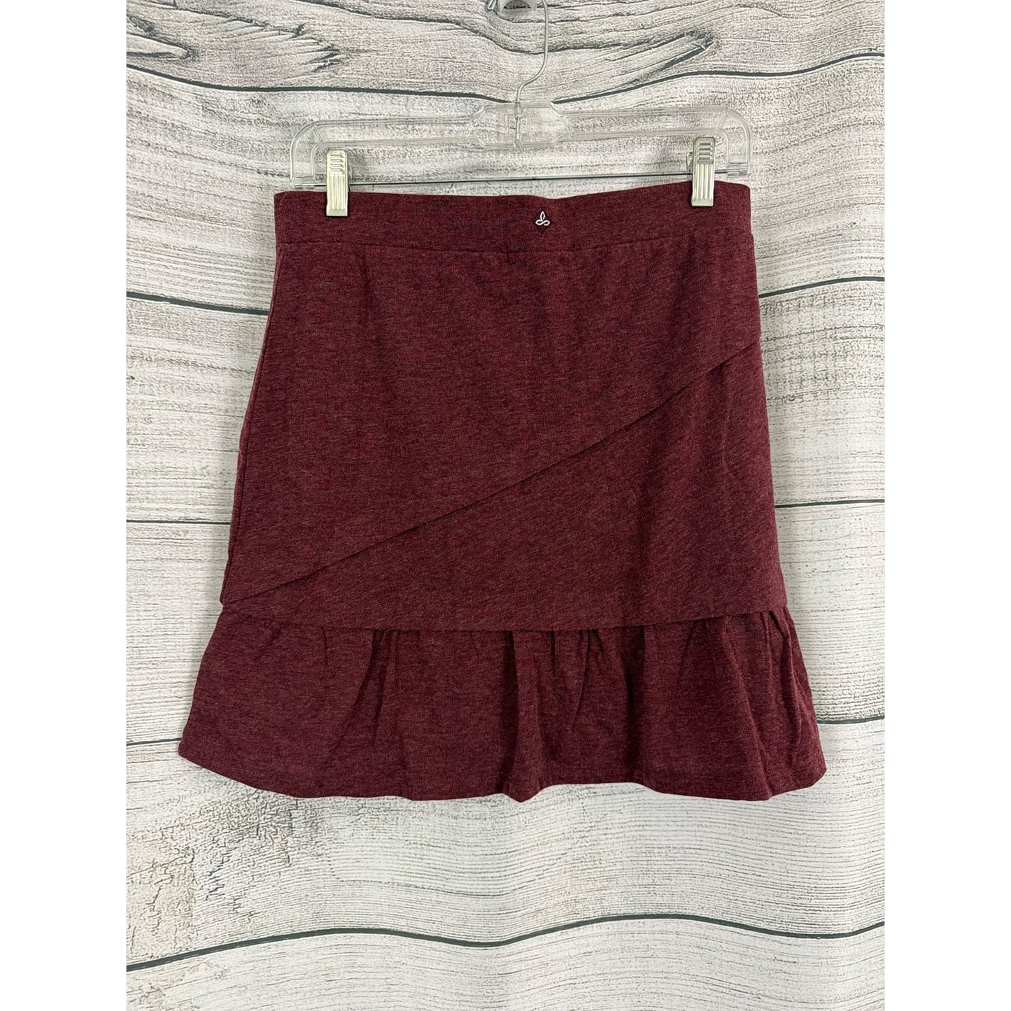 NWT PrAna Leah Burgundy Wool Skirt Size S