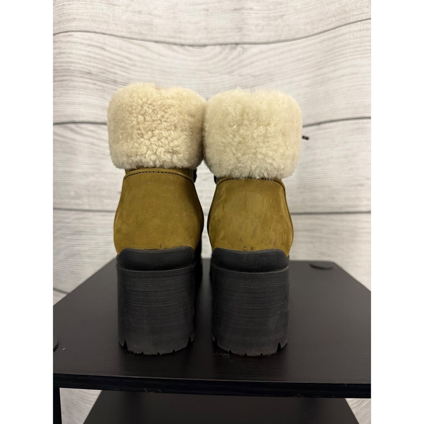 M. Gemi The Adele Shearling Bootie Size 39.5