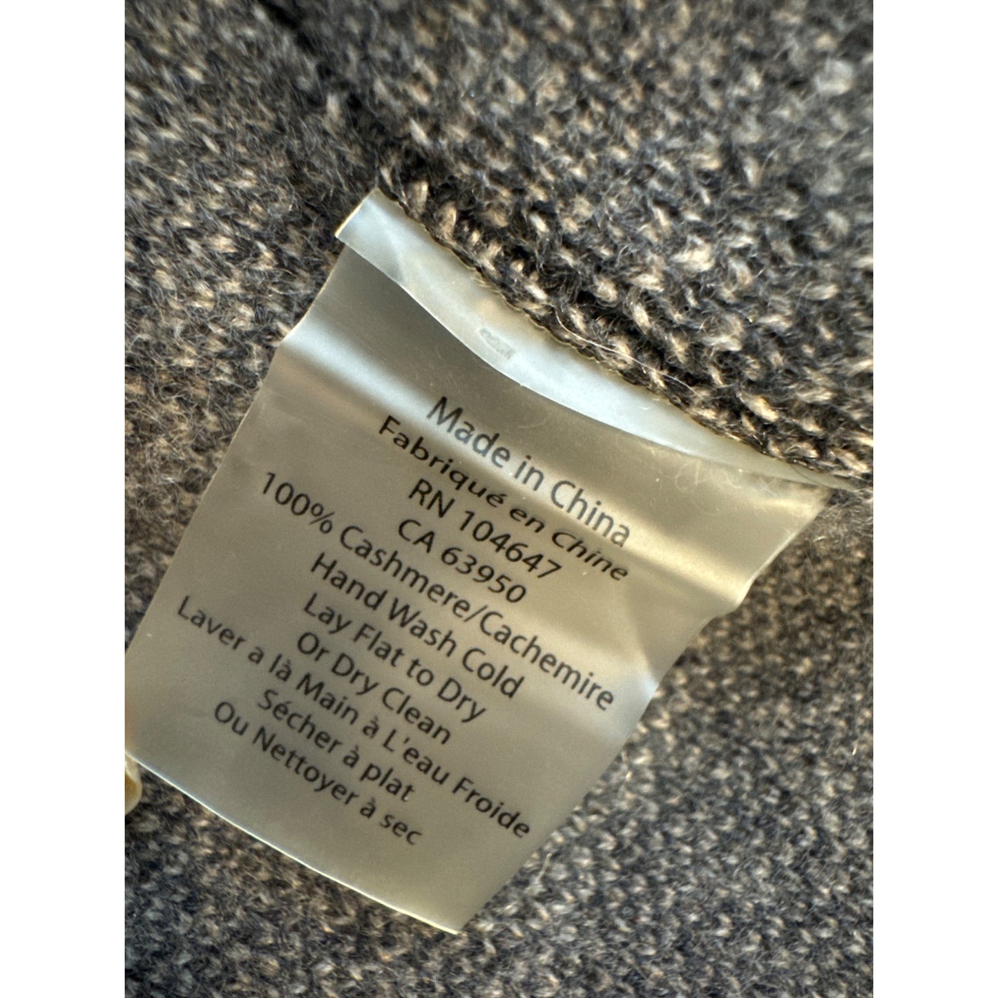 Kinross Cashmere Long Plaid Coat Size Large