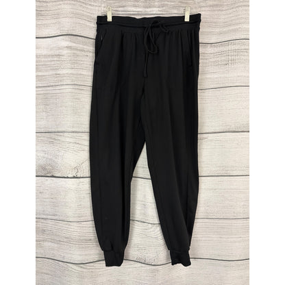 Rachel Zoe Black Drawstring Jogger Pants Size M