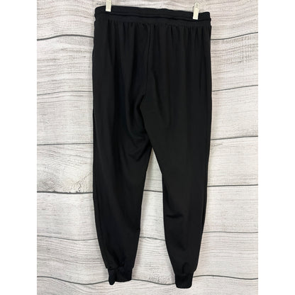 Rachel Zoe Black Drawstring Jogger Pants Size M