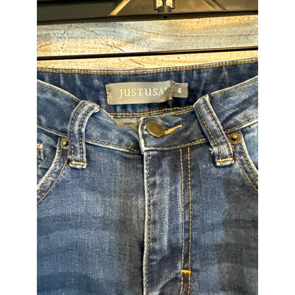Just USA Distressed Knees Skinny Jeans Size 4
