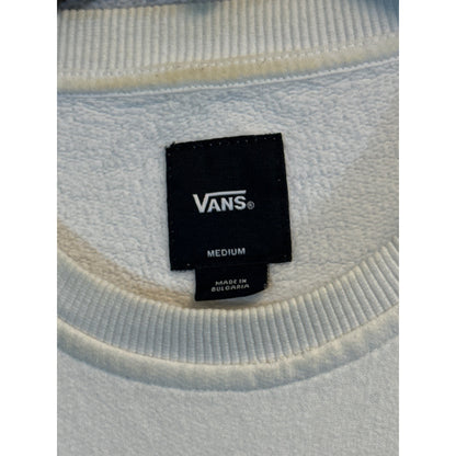 Vans Mens White Crewneck Sweatshirt Medium