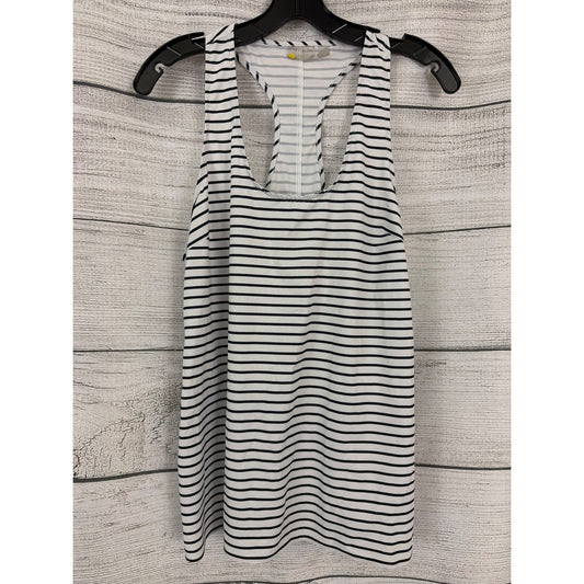 Zella Striped Racerback Tank Top Size L