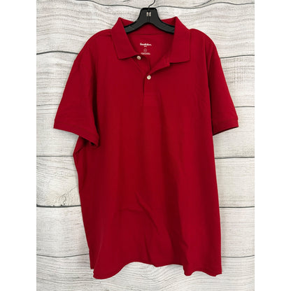 NWOY Mens Goodfellow & Co Red Polo Shirt Size XXL