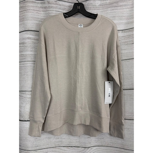 NWT RBX Crewneck Sweatshirt Stretchy & Soft Blend High-Low Hem Size XS