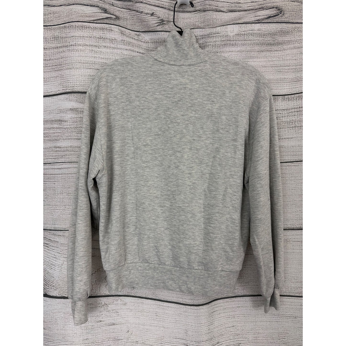 Lou & Grey Gray Quarter-Zip Pullover Sweatshirt Size XS