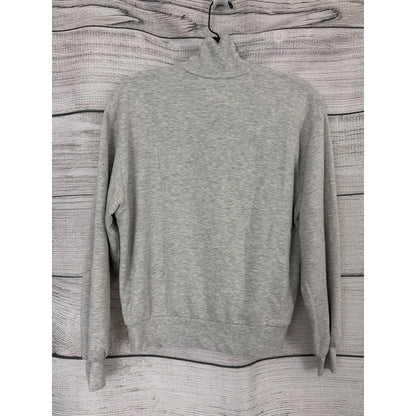 Lou & Grey Gray Quarter-Zip Pullover Sweatshirt Size XS