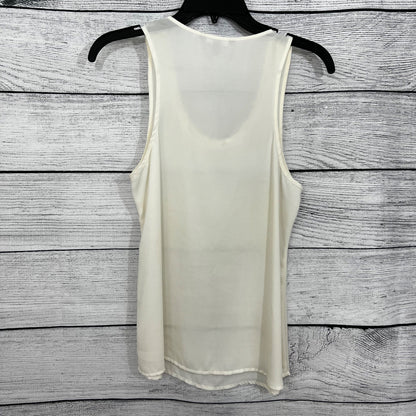 Banana Republic Ivory Sleeveless Tank Top, Size XS
