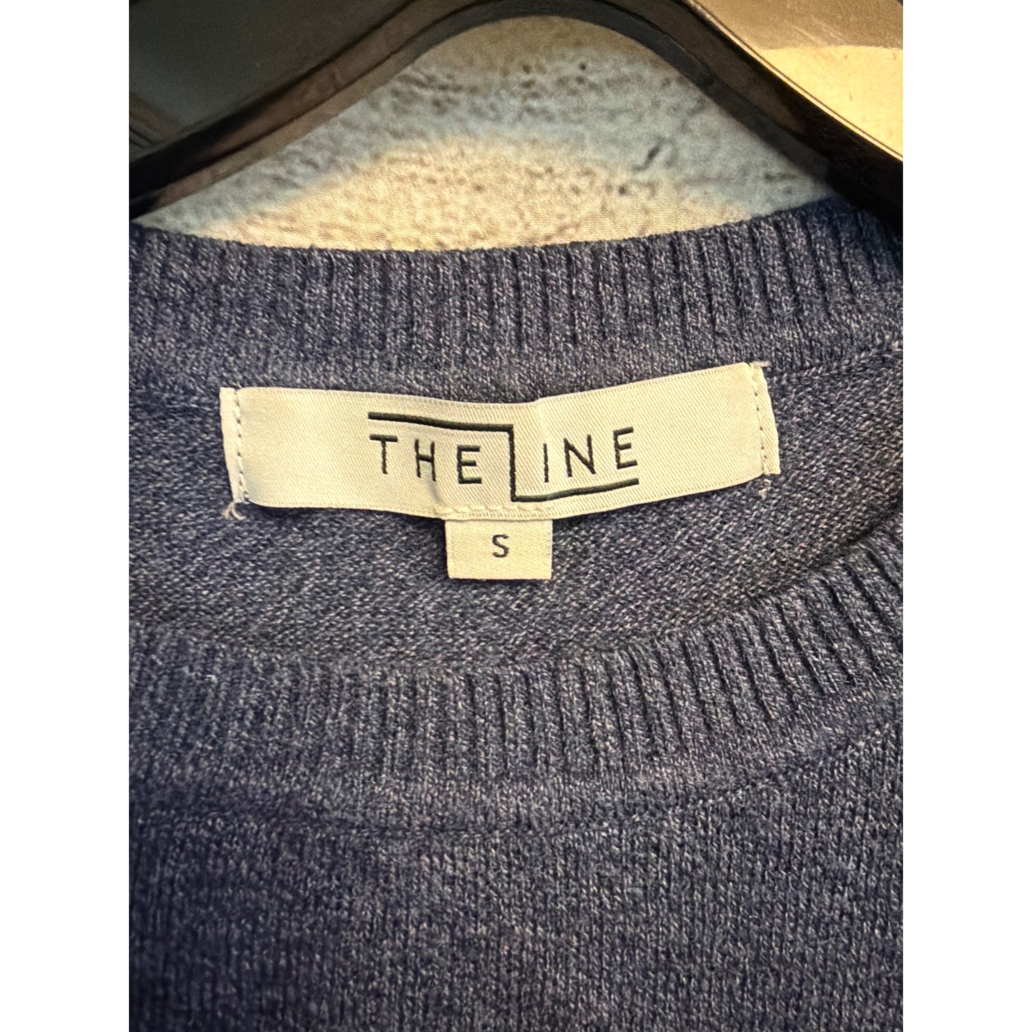 The Line Cotton/Silk Blue Sweater Size S