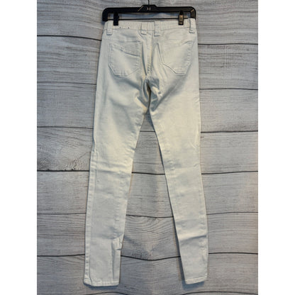 Blue Asphalt White Skinny Jeans Size 3
