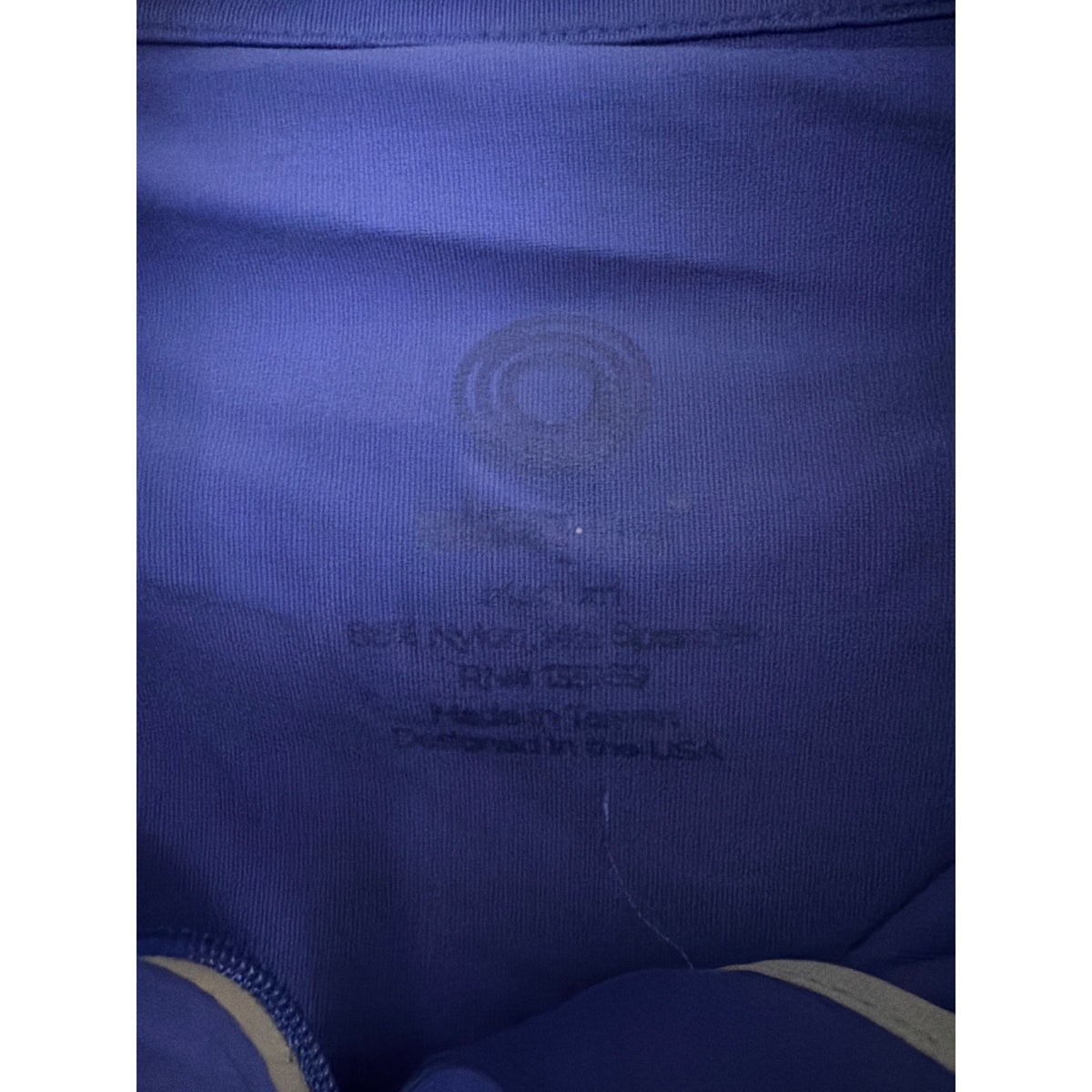 BloqUV Purple Long Sleeve Cropped Zip-Up Size M
