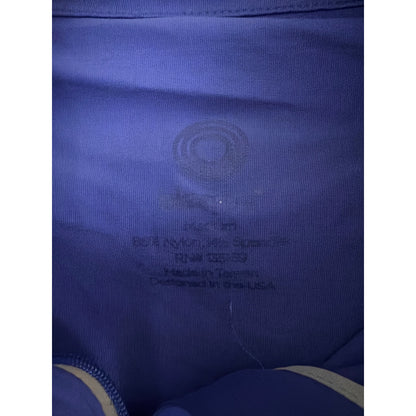 BloqUV Purple Long Sleeve Cropped Zip-Up Size M