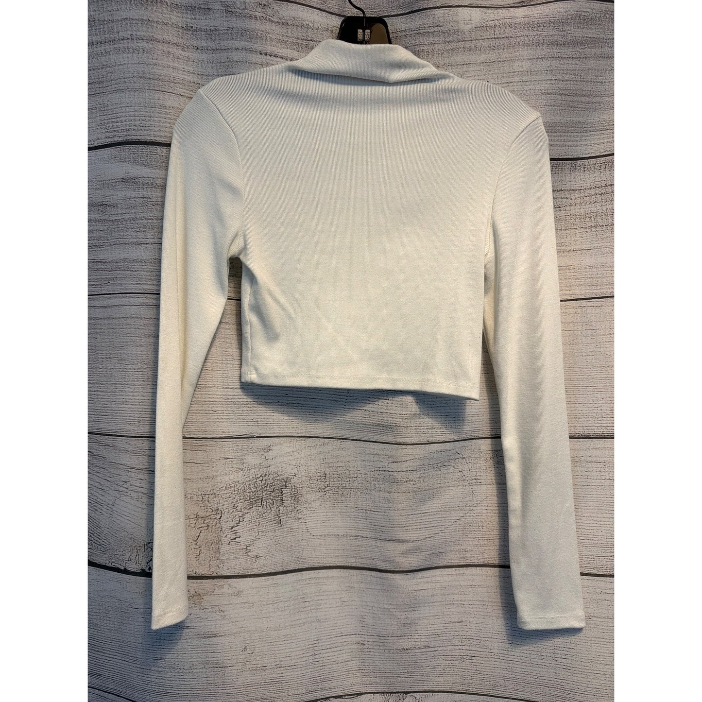 Princess Polly Nicola Long Sleeve Crop Top Size 6