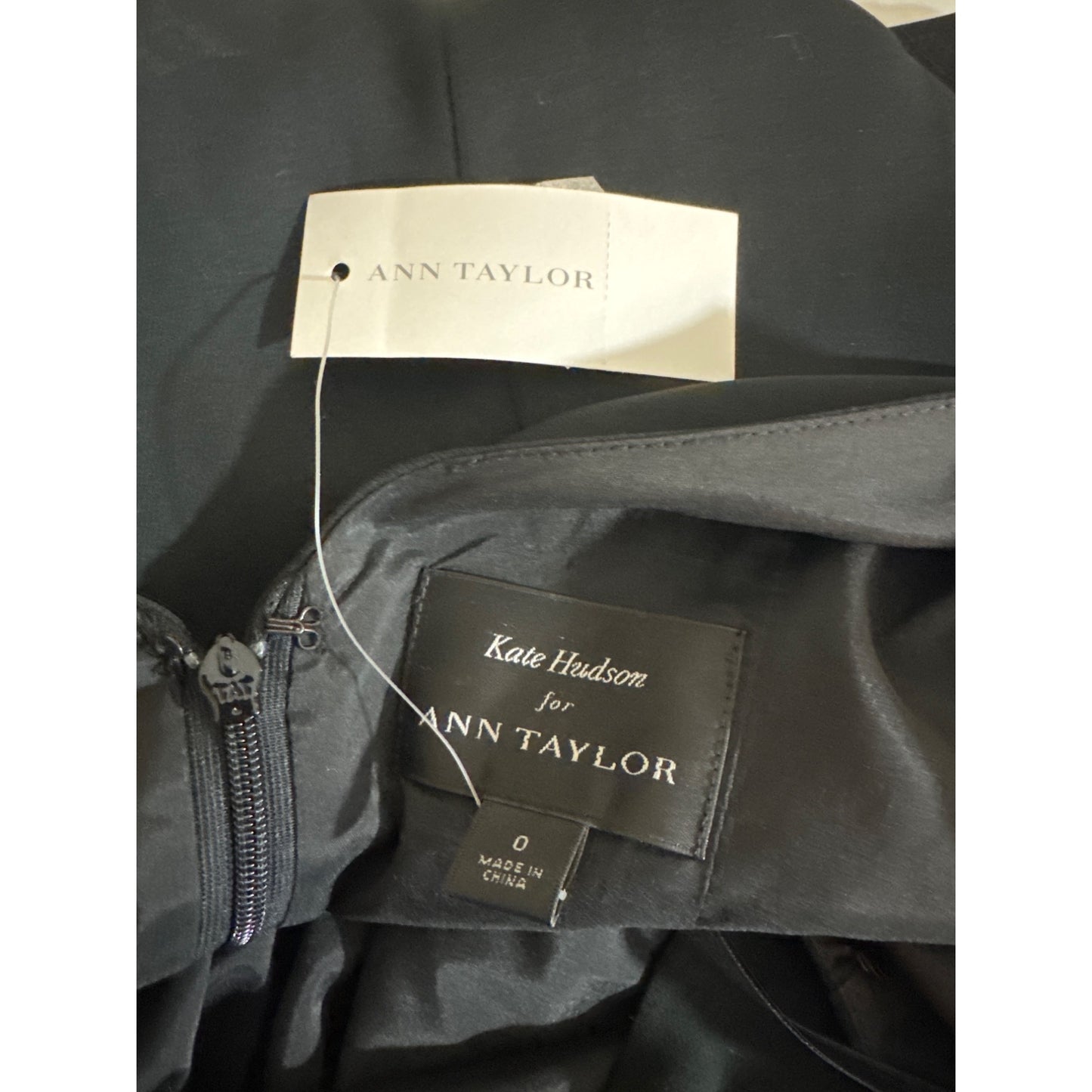 NWT Ann Taylor Little Black Dress By Kate Hudson Size 0