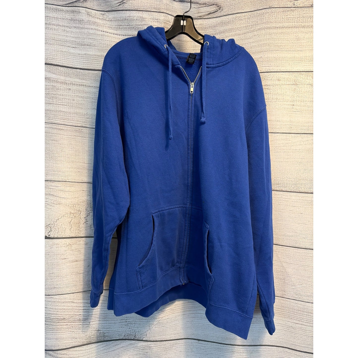 District Mens Fleece Zip-Up Hoodie Size XXL