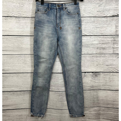 Ksubi Mid-Rise Ankle Skinny Jeans, Size 24